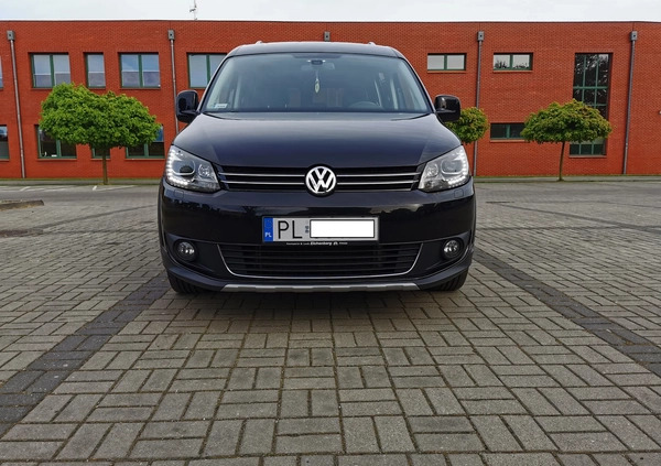 Volkswagen Caddy cena 59999 przebieg: 209000, rok produkcji 2014 z Leszno małe 191